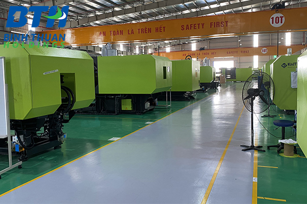 Nhà máy sản xuất pallet nhựa tại Hà Nội của Nhựa Bình Thuận